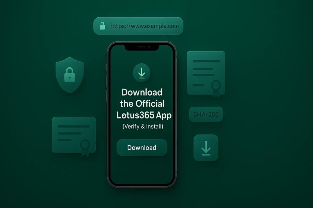 How to Download the Official Lotus365 App