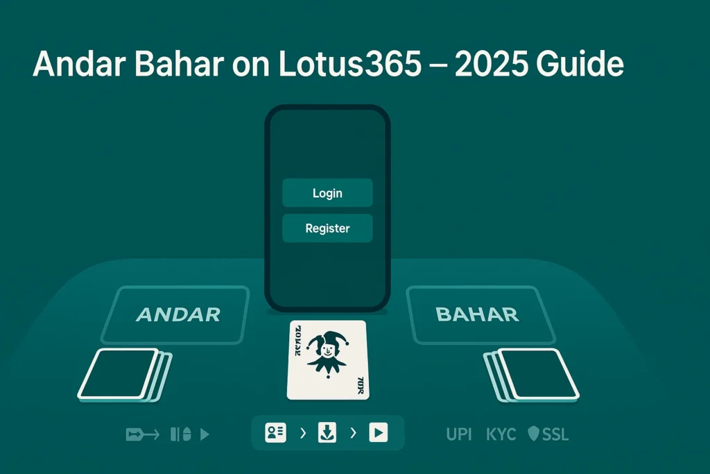 How to Play Andar Bahar on Lotus365