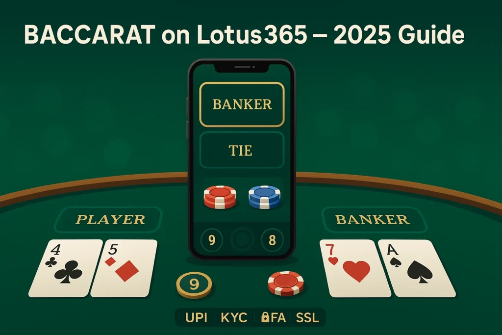 How to Play Baccarat on Lotus365