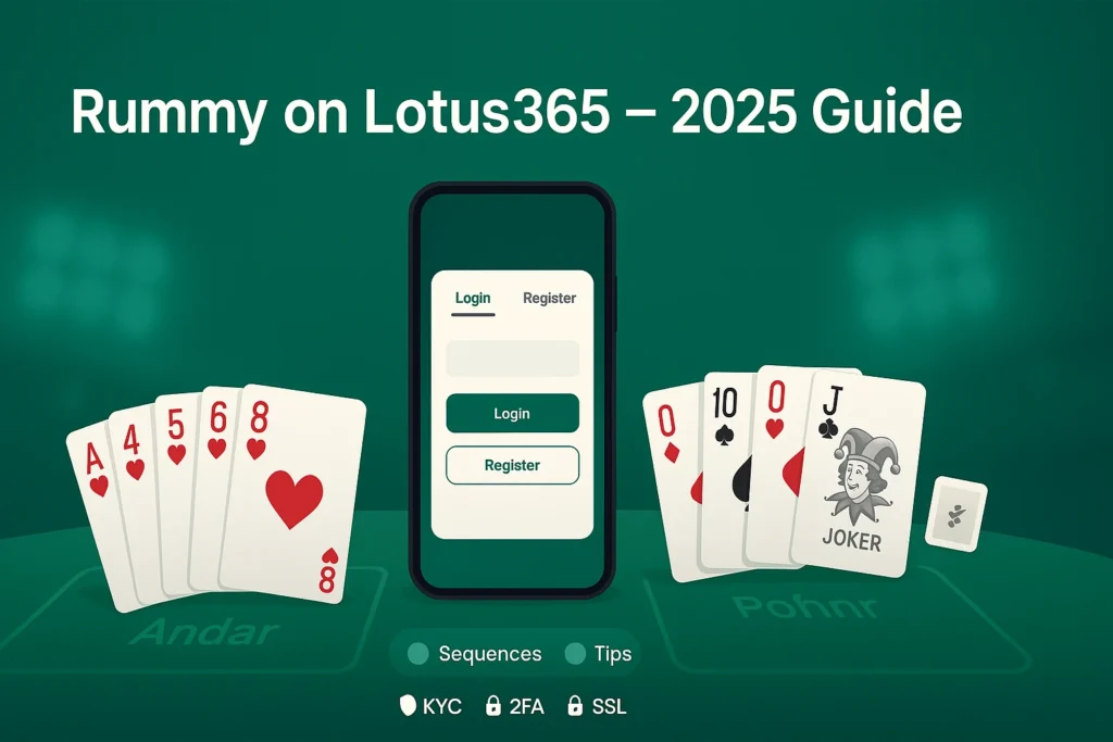 How to Play Rummy on Lotus365