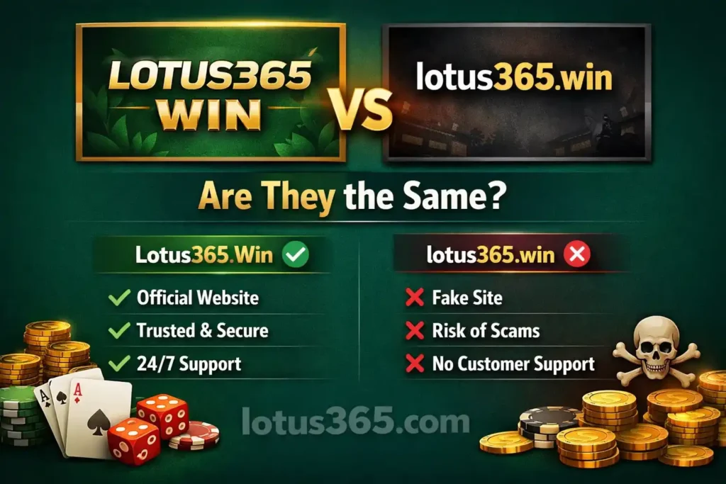 Lotus365 Win vs lotus365.win – Are They the Same?